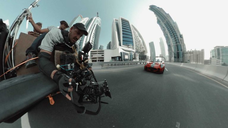 stunt dubai camera team